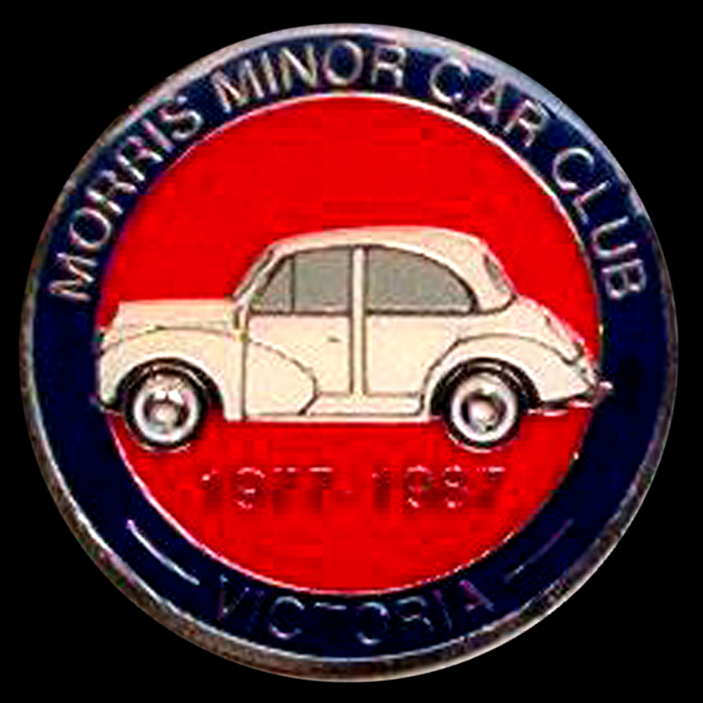 Morris Minor Car Club of Victoria car badge